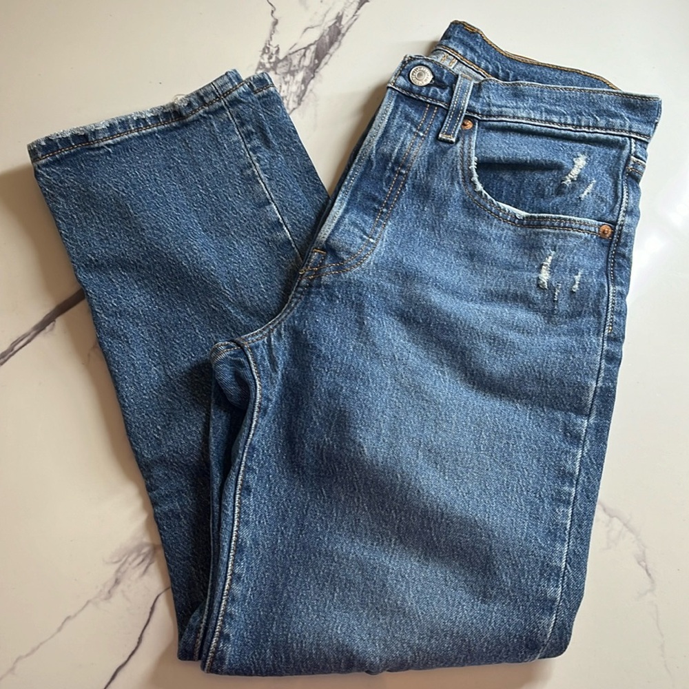 LEVI'S 501 PREMIUM CROPPED